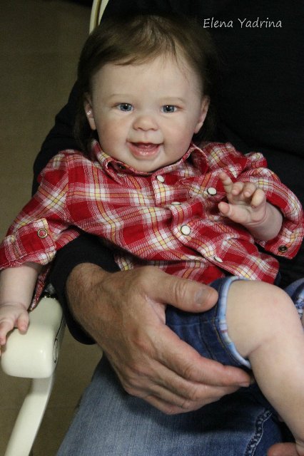 Дарю свою улыбку! Куклы реборн Елены Ядриной