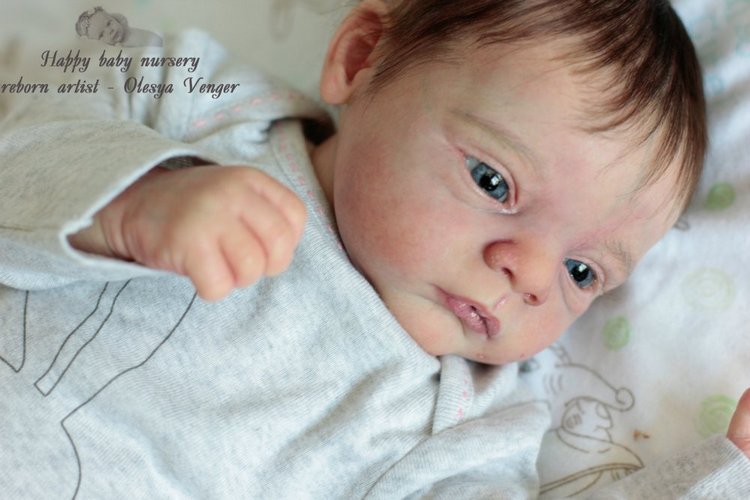 Моя Кирочка. Ненаглядная моя крошечка. Кукла реборн Олеси Венгер