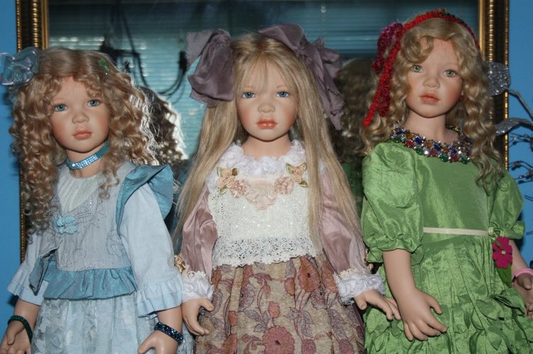 Ангельское создание Маруся и сестрички, коллекционные куклы от Zofia & Henry Zawieruszynski