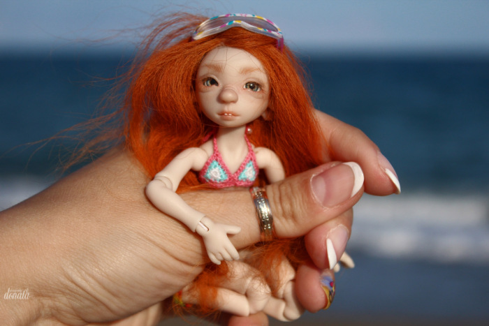 Как Фиби в отпуск съездила. Авторская бжд-мышка Лидии Снуль