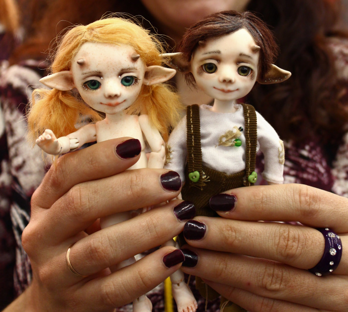 Выставка кукол "Модна Лялька XII" моими глазами. Киев, 2016. Фотообзор