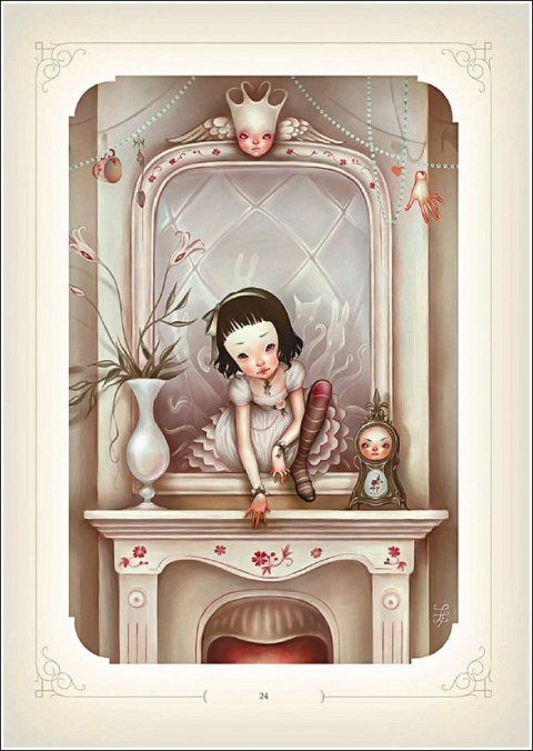 Сюрреалистические иллюстрации французской художницы Элоди LostFish или еще раз об Алисе (фото 9)