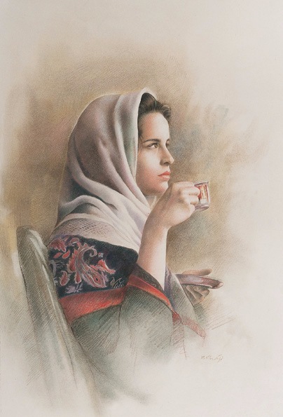 Реалистичная живопись Востока: Иман Малеки