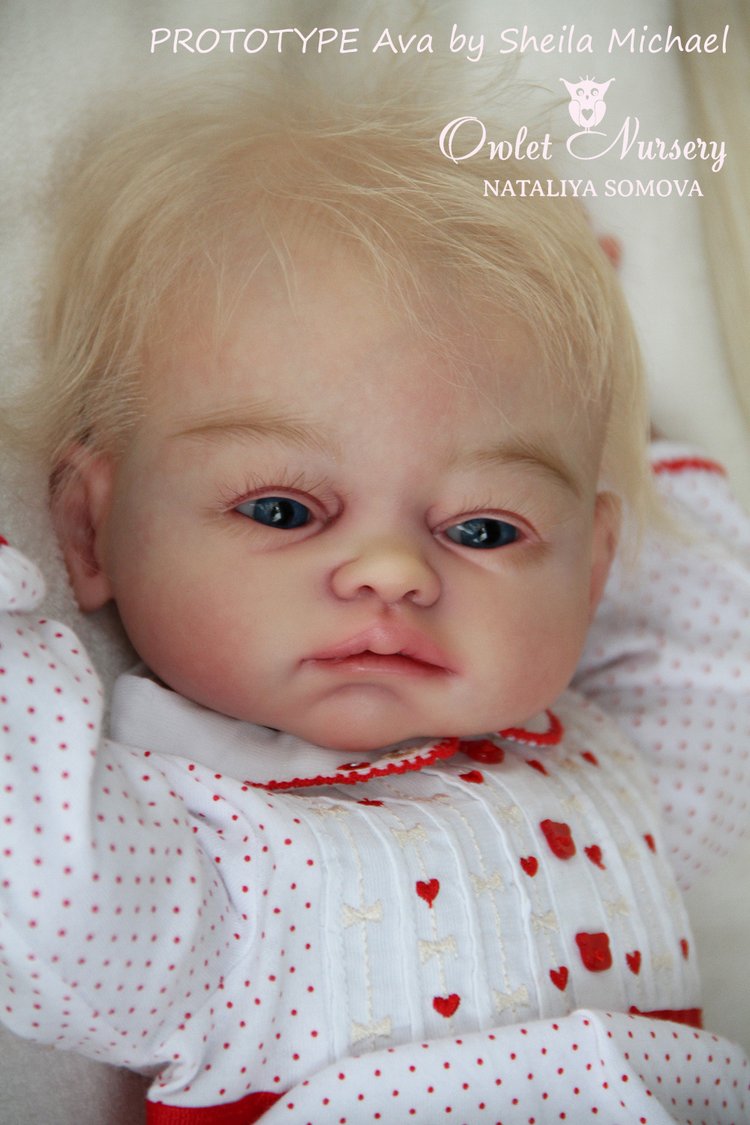 Сильвия - мой прототип Ava от скульптора Sheila Michael. Кукла реборн Наталии Сомовой