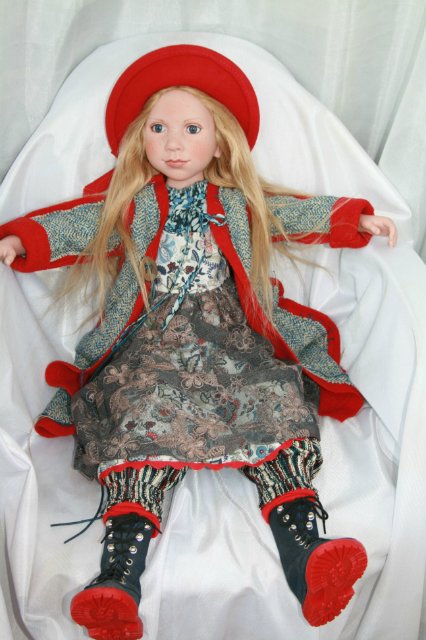 Коллекционные куклы Цвергназе из коллекции 2010 года - Олив и Марошка (фото 6)