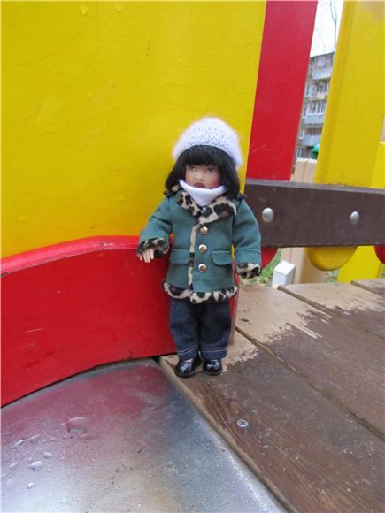 Осенняя прогулка. Куколка Helen Kish Zsu Zse