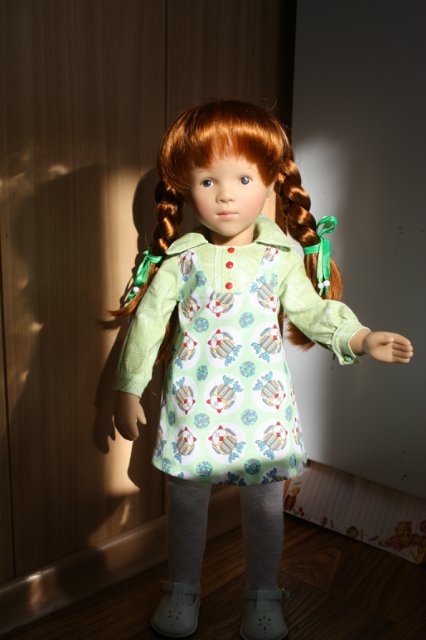 Новое платье Ульяны — Одежда и обувь для кукол своими руками: фото (фото 3)