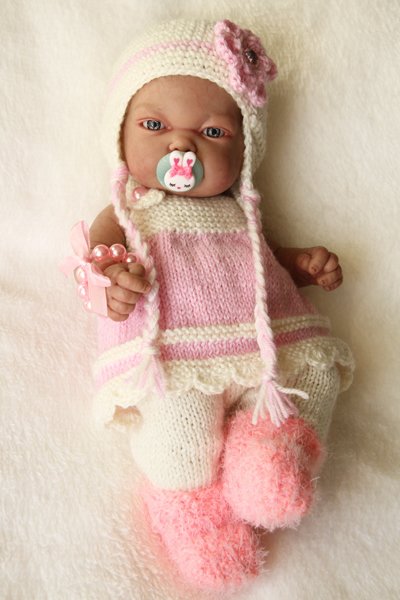 Две Марусеньки мои, две лапули… Малышки реборн из мастерской Наталии Сомовой (фото 10)