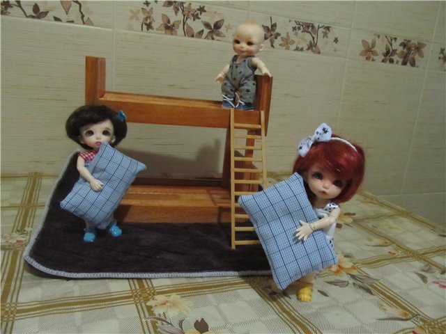 Кровать для БЖД малышей или как Кузя стал большим