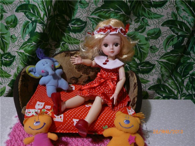 Звездочка - шарнирная кукла Baby Girl | Бэйбики Звездочка - шарнирная кукла Baby Girl (фото 7)