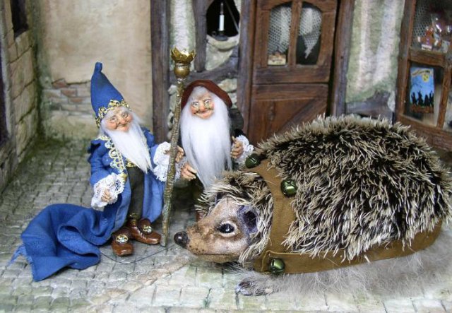 Микромир Силке Янас-Шлессер. Куклы Silke Janas-Schloesser dolls