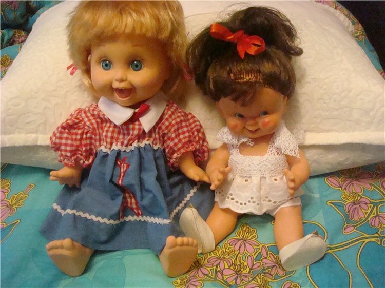 Утро моей малышки Пенни — Куклы Galoob Baby Face (Фейсинки): винтаж 90 (фото 6)