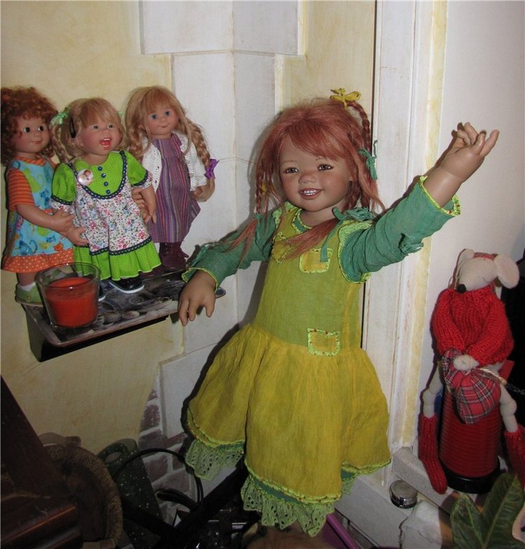 Рыжий лучик солнца - Санрике от Annette Himstedt