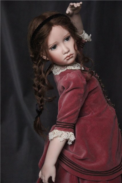 Фарфоровая кукла Белинда от Анджелы и Джона Баркер