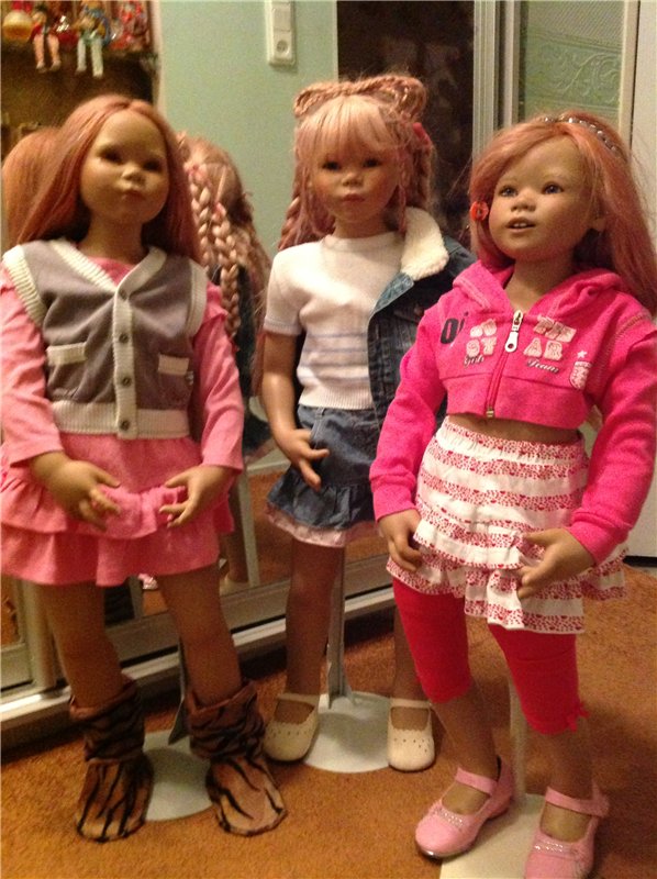 Мои Химочки заскучали — Куклы Annette Himstedt (Аннетт Химстедт): коллекционные (фото 8)