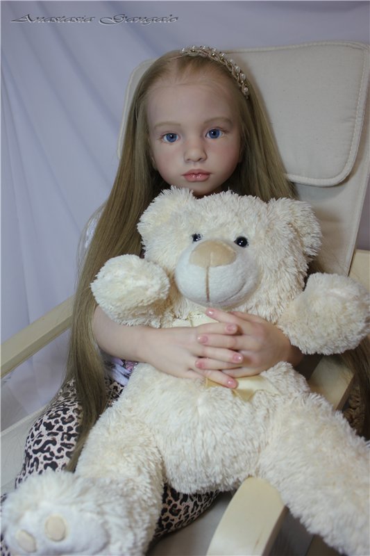 Ангелов много ни бывает. Ангелина. Кукла реборн Анастасии Гангало