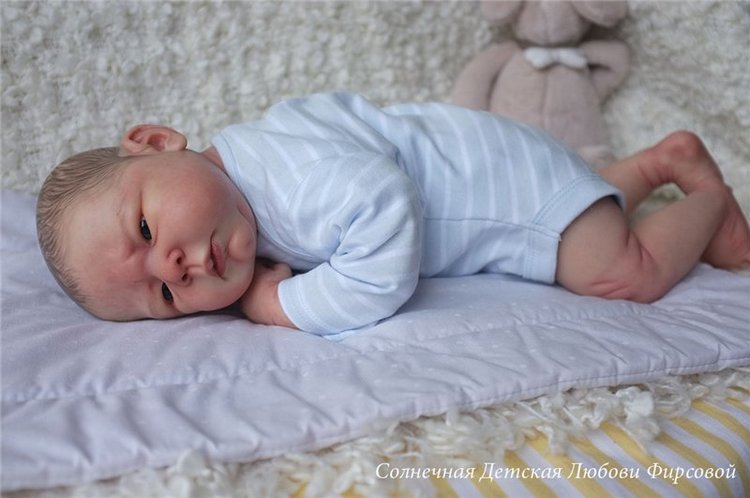 Малыш реборн Ноэль (Noelle by Adrie Stoete). Художник - Любовь Фирсова (фото 7)