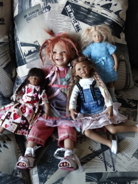 Что мне снег, что мне зной. Кукла Annette Himstedt (фото 4)