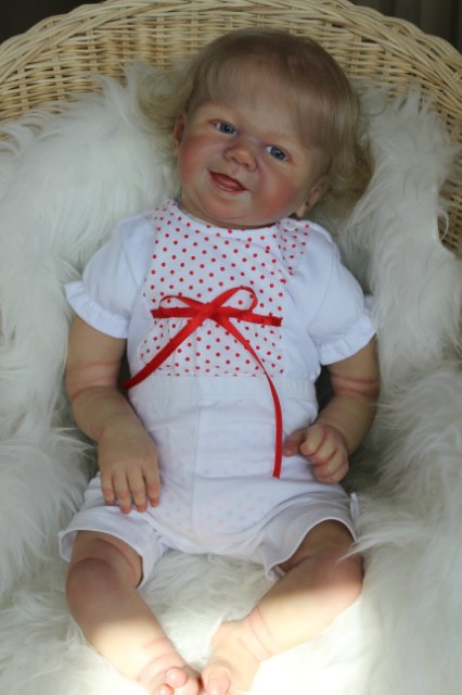 Томочка! Кукла реборн на основе молда Tommy by Sandy Faber