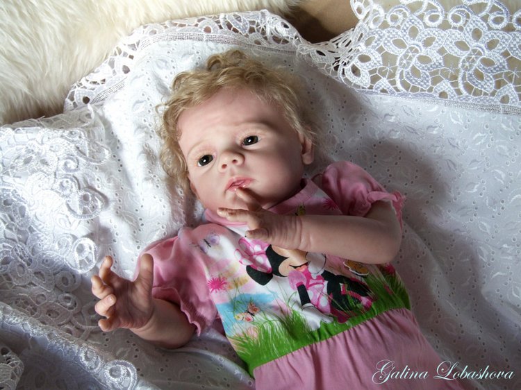 Карлотта. Кукла реборн Галины Лобашовой (фото 2)