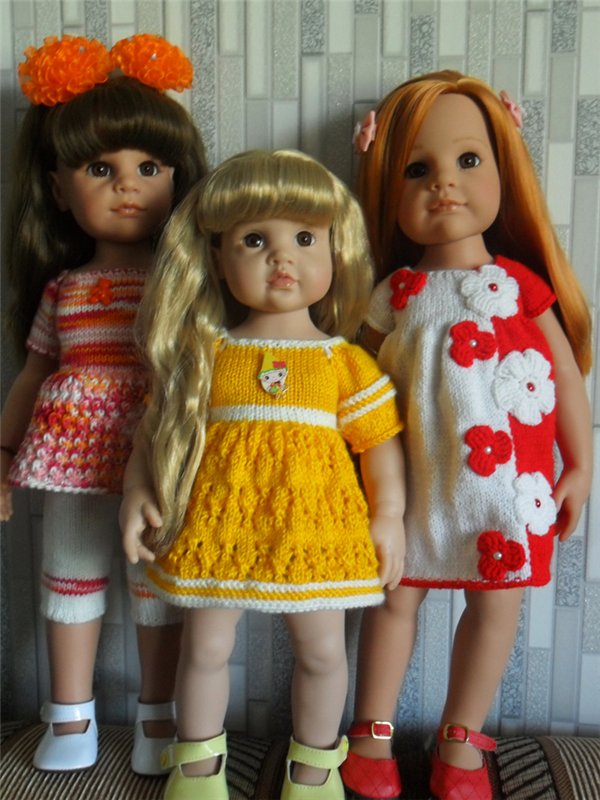 Неразлучные сестрички — Одежда и обувь для кукол своими руками: фото
