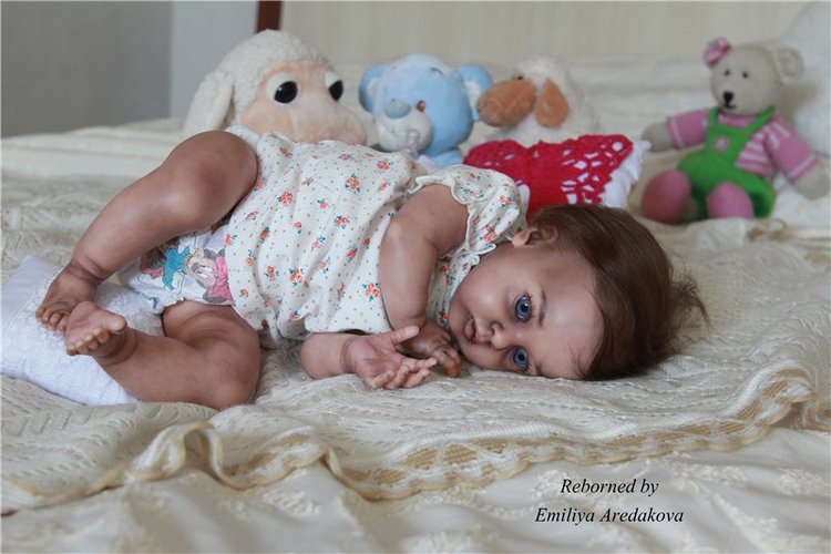 Экзотическая девочка Лилит. Кукла реборн Эмилии Аредаковой (фото 6)