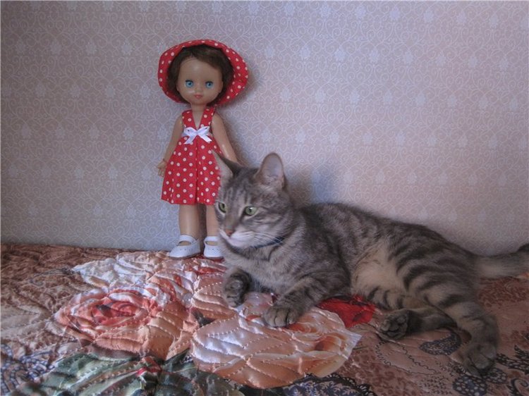 Галчонок и лето. Винтажна куколка СССР Галя