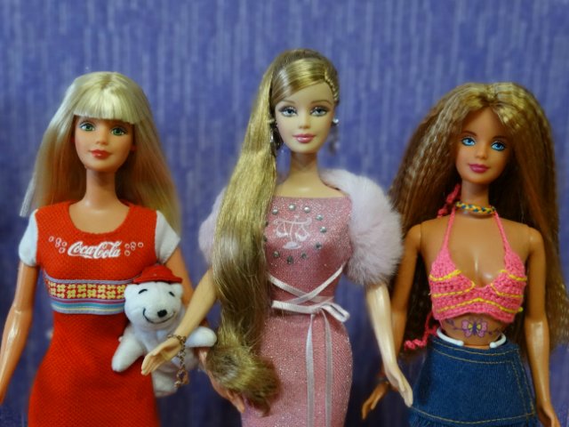 Вторая половина моей коллекции кукол Барби