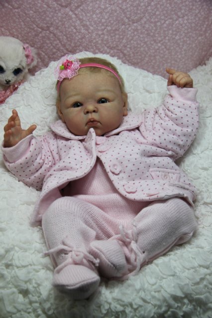 Пышка Пэрис. Куколка реборн Виктории Вишни