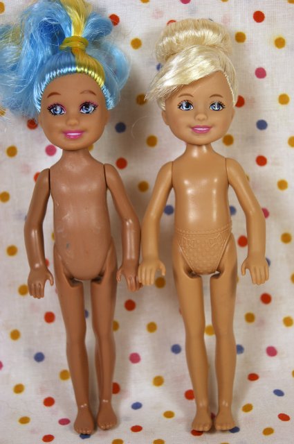 Сравнительный обзор Челси от Mattel и её китайского аналога