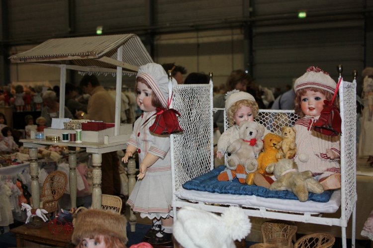 Выставка кукол, мишек тедди, кукольных домиков и миниатюры в Den Bosch (Нидерланды) 24-25 октября 2015 год. Часть вторая