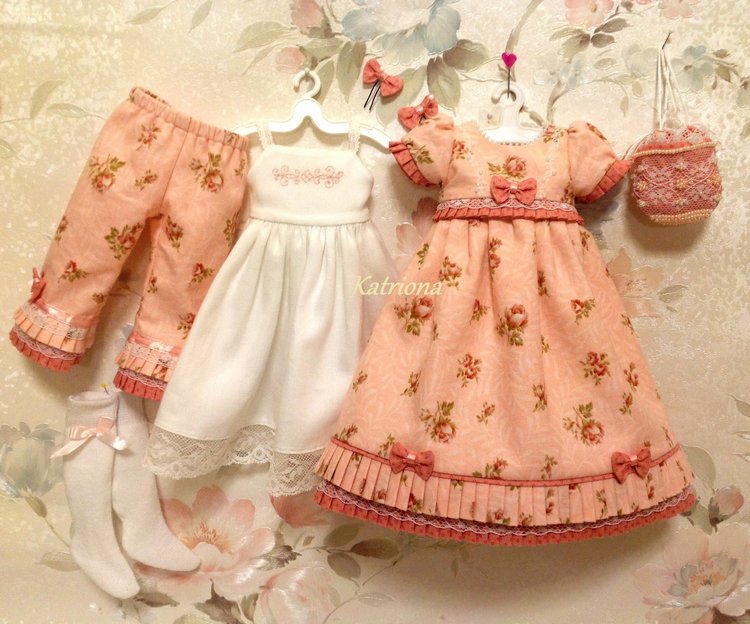 Новое платье на старую тему. Комплект одежды для куклы Эффнер | Бэйбики Новое платье на старую тему. Комплект одежды для куклы Эффнер