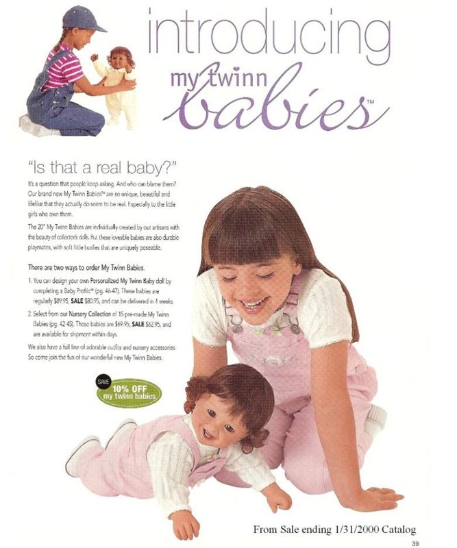 История компании и обзор кукол My Twinn
