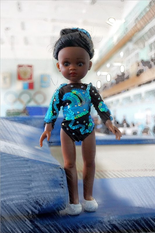 Кукла и ее девочка... Все выше и выше и выше (фото 4)