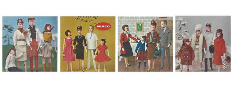 Куклосемья из 60х. Littlechap от фирмы Remco