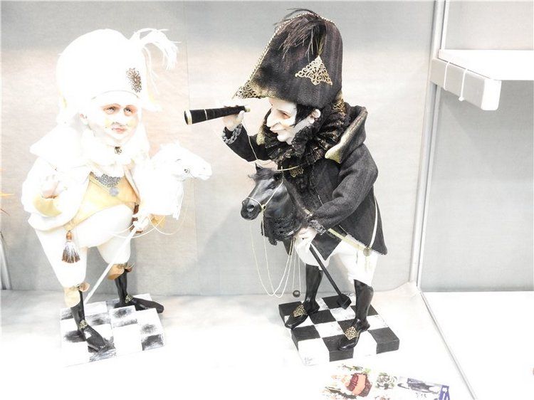 Экскурсия в страну чудес… Авторская кукла. Москва, Тишинка 2016