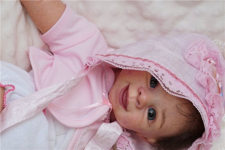 Еще одна улыбашка. Кукла реборн Наталии Коноваловой