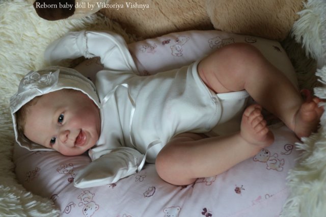 Мейзи... Куколка Реборн Виктории Вишни