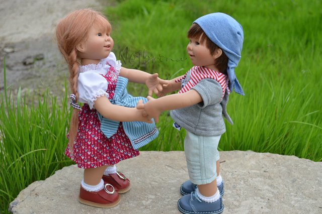 Двойная радость! Вихтели Rosemarie Anna Muller от Schildkrot (фото 2)