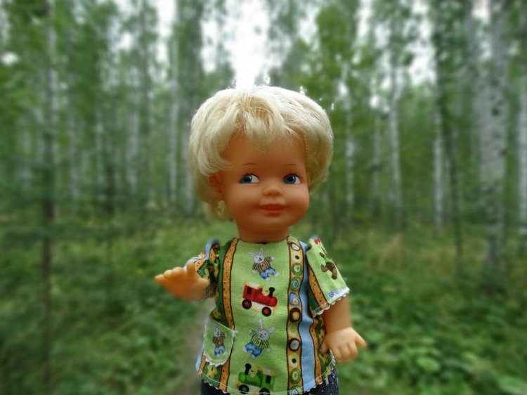 Малышка Лизи lissi batz в лесу