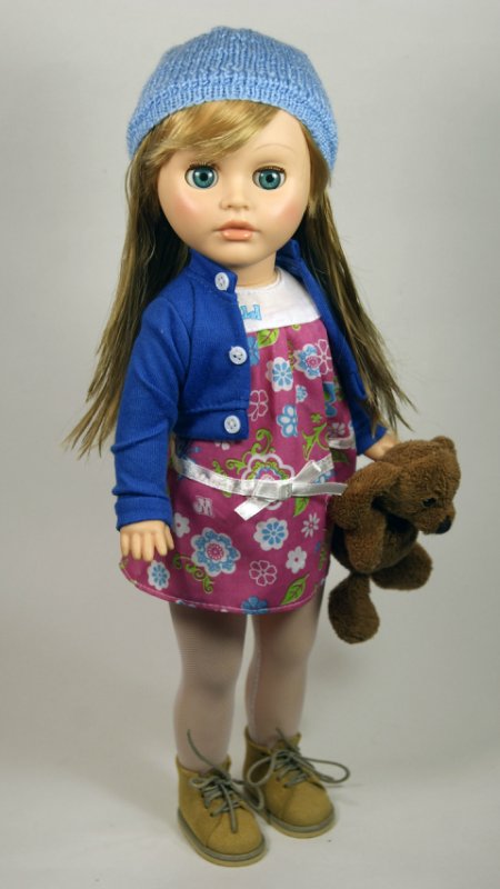 Девочка по имени Мила — Российские куклы Весна (фото 6)