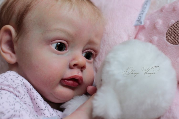 Моя Хлоя, мой любознательный Совенок, кукла реборн Олеси Венгер