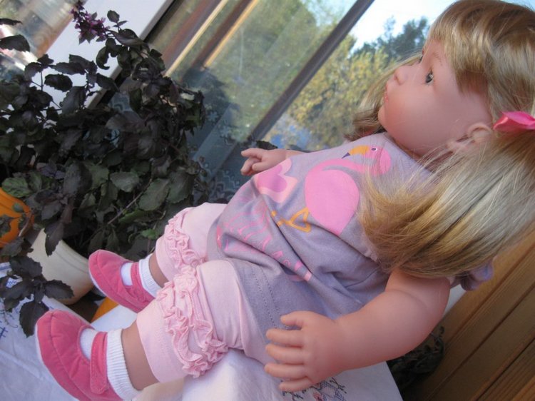 Милейшее создание с двумя хвостиками