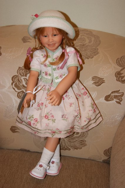 Катя по фамилии Плюшок. Коллекционная кукла Heidi Plusczok