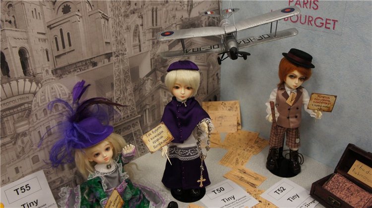 Москва, Второй Фестиваль шарнирных кукол. Тема "ЯРМАРКА", 2011 (фото 5)