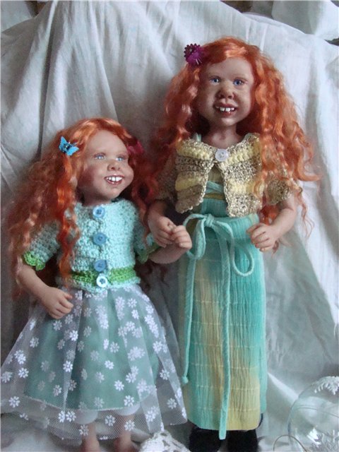 В ожидании Рождества... Авторские куклы Кондрашовой Ирины