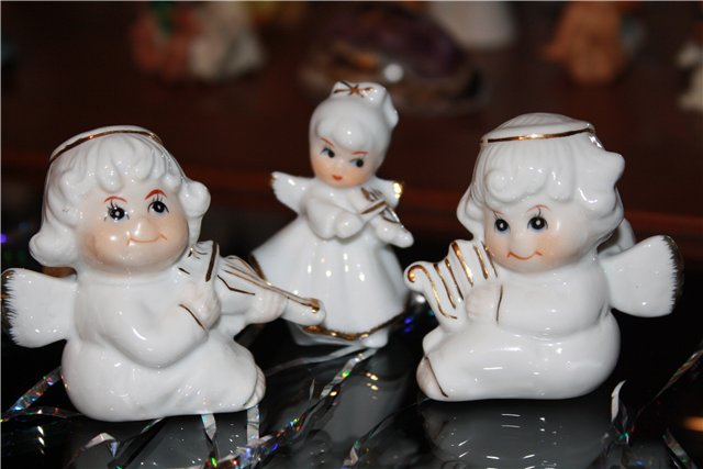 Накануне Рождества — Фарфоровые статуэтки и фигурки: винтаж