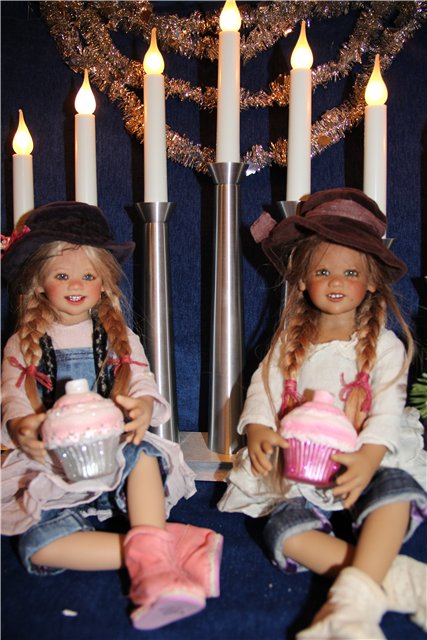 Новый год у Пуки и Лиллеморе от Annette Himstedt