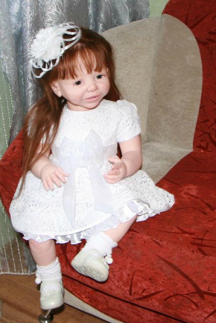 Нежные воспоминания о нашей Улыбашке... Кукла реборн Belinda (фото 7)