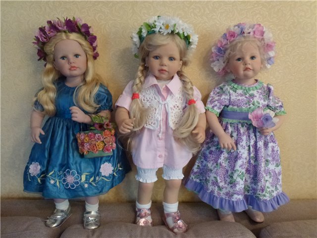 Воспоминания о лете. Моя коллекция кукол (фото 5)